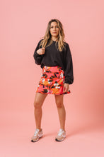 Load image into Gallery viewer, Floral Orange All-in Skort