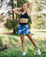 Load image into Gallery viewer, BLUE WAVE CAMO SKORT