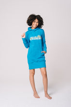 Load image into Gallery viewer, SWEATSHIRT DRESS  AZURE
